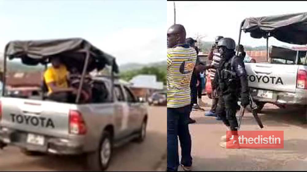Election 2020: Machomen Causing Chaos At Voting In Fomena Arrested By The Police (Video)