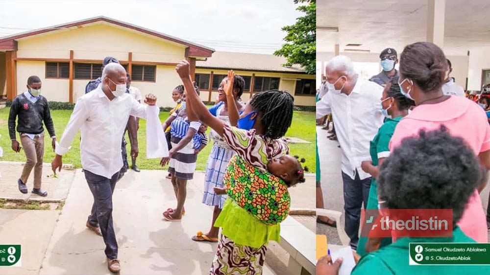 Okudzeto Ablakwa Pays Bills For Every Child As He Storms Children’s Ward In Battor Catholic Hospital (Photos)