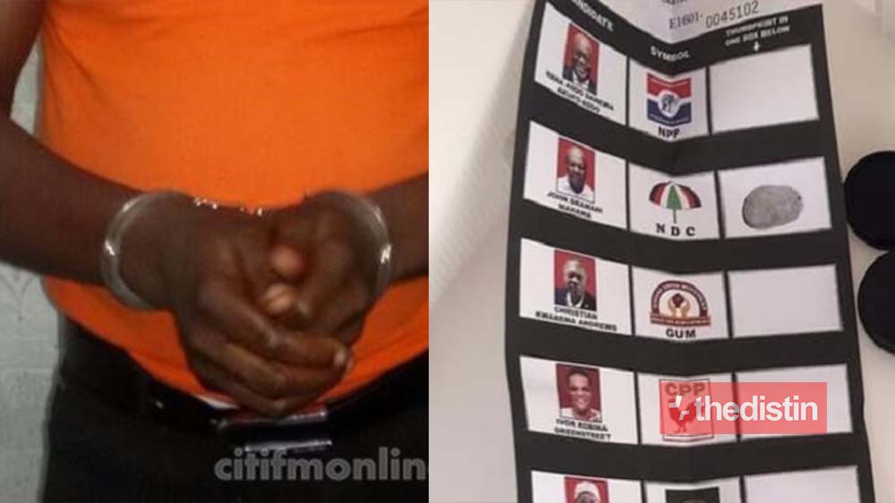 Man Arrested For Taking A Picture Of His Thumb Printed Ballot Paper