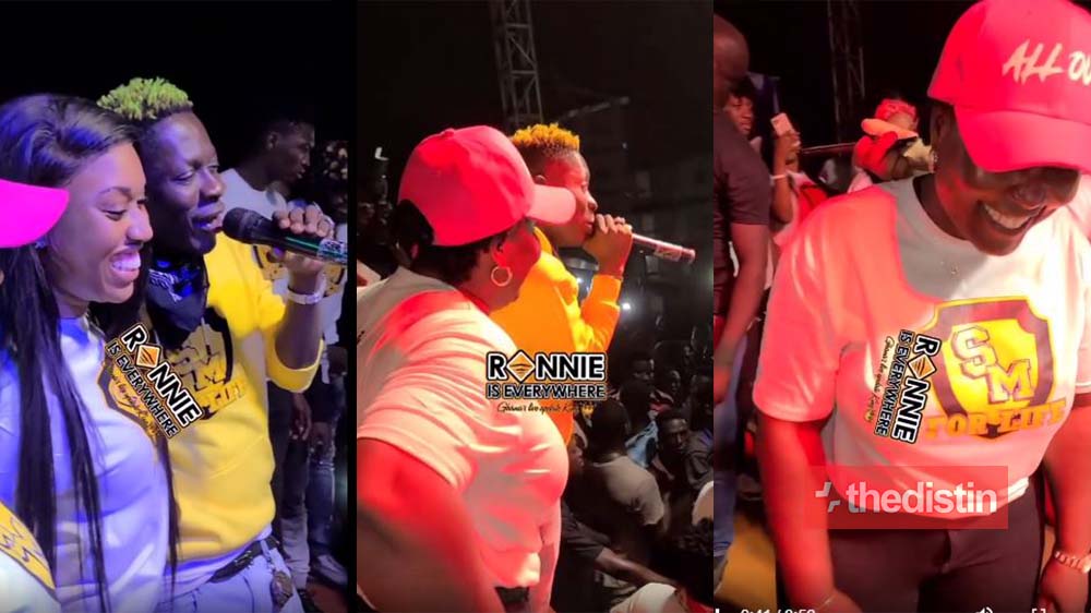 'Smart Guy' Shatta Wale Campaigns For The NDC In Jomoro With Fantana, Ghanaians React (Video)