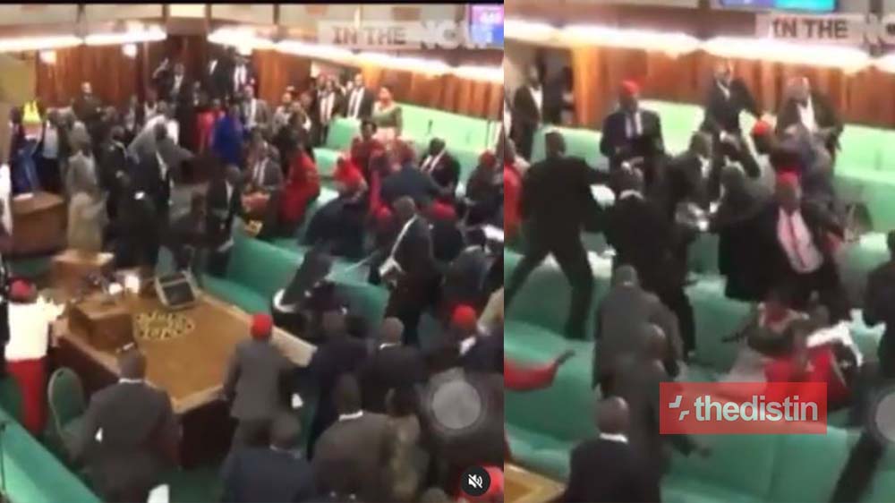 Video Of Uganda Ministers Fighting In Parliament Goes Viral | Watch