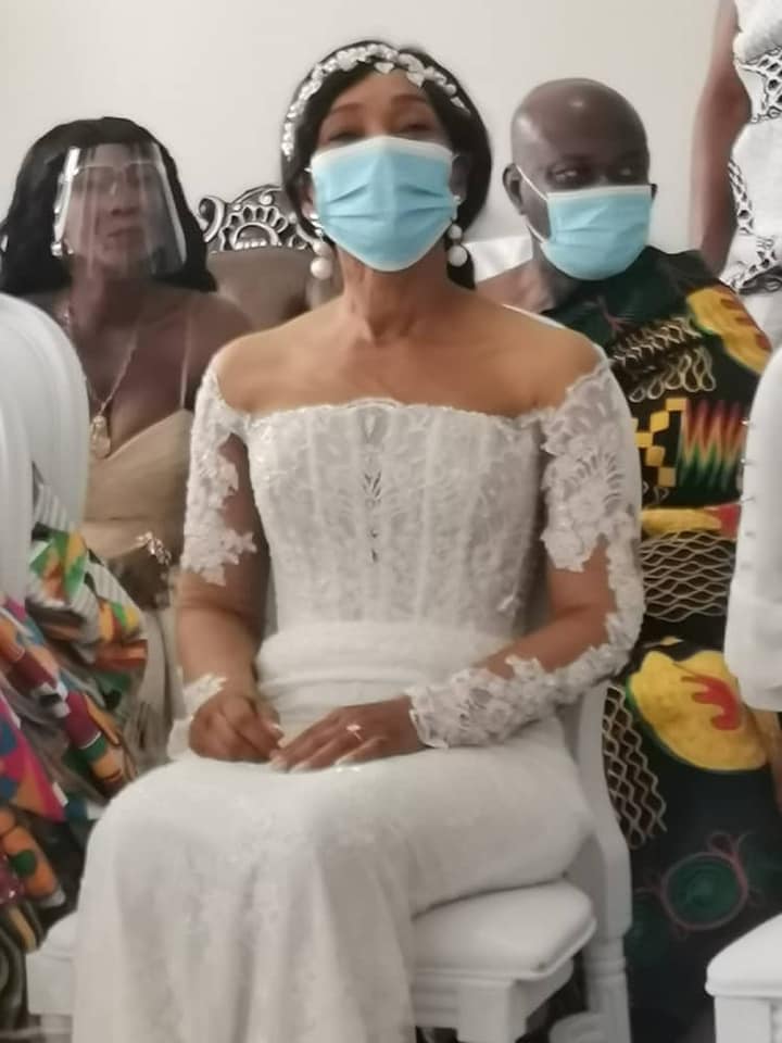 Hon. Kennedy Agyapong, 60, has reportedly tied the knot with a beautiful woman identified as Aunty Christi in a private wedding ceremony.