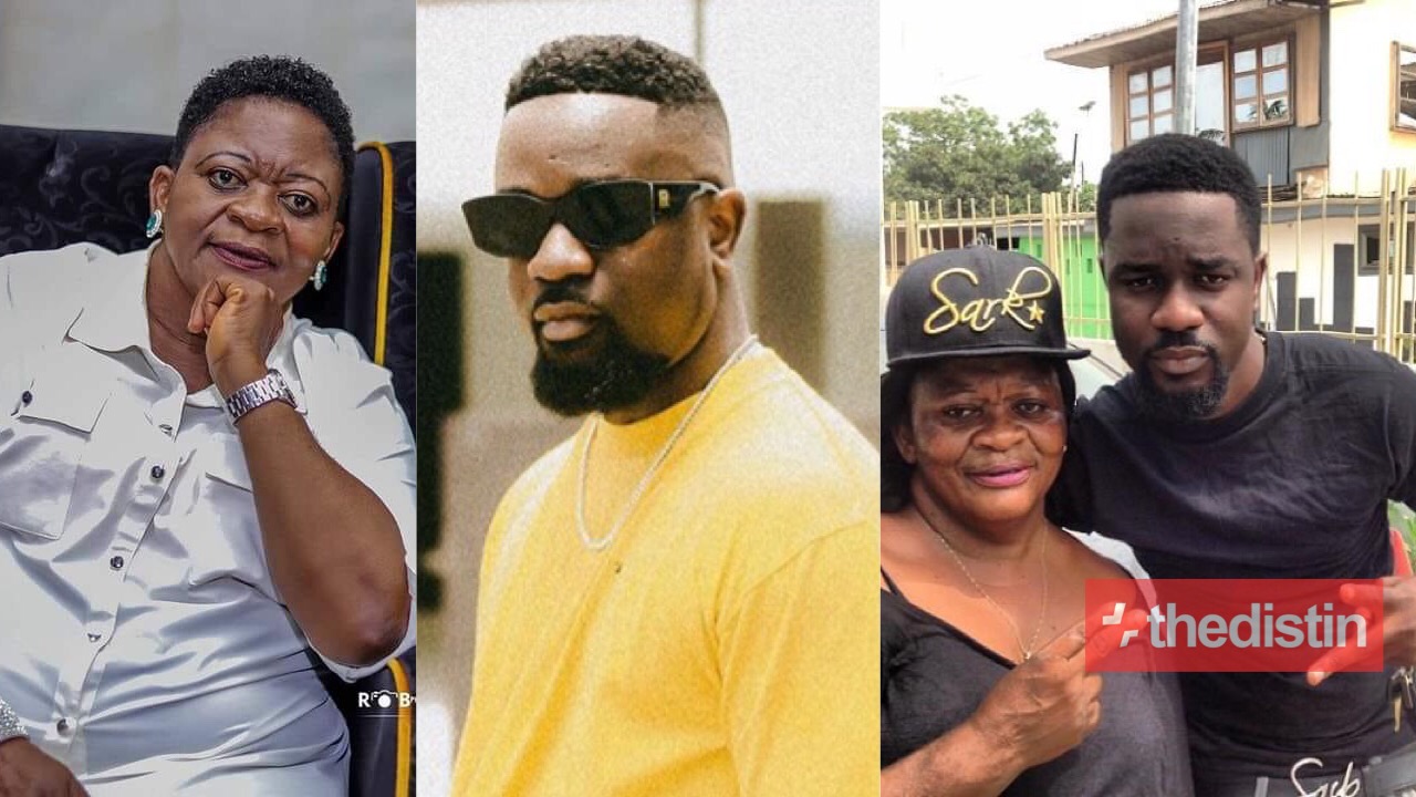 Sarkodie and Mother
