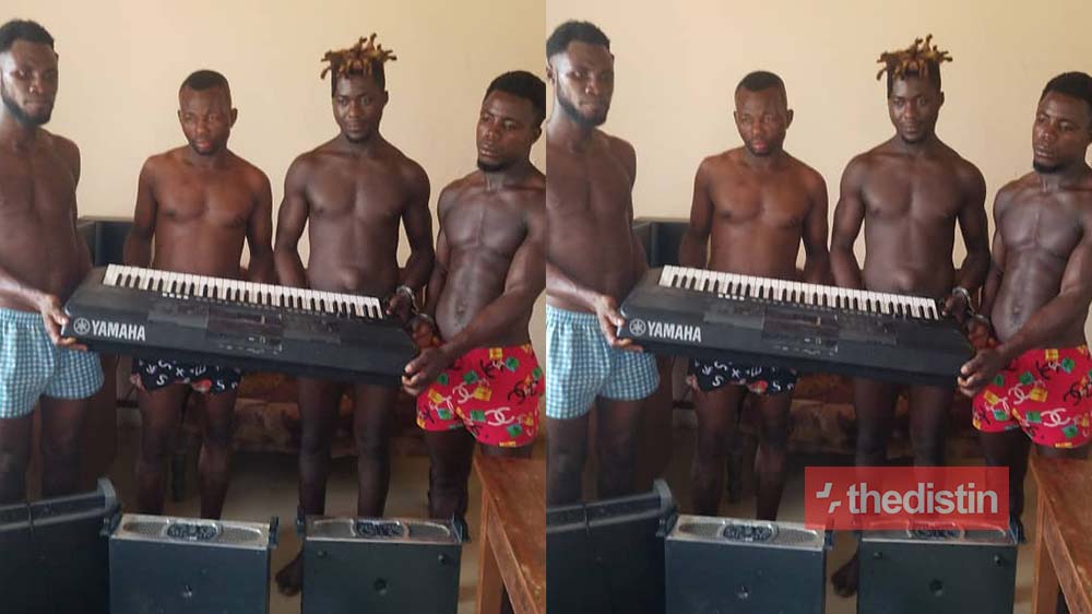 4 Men Arrested For Stealing Church Instruments (Photo)