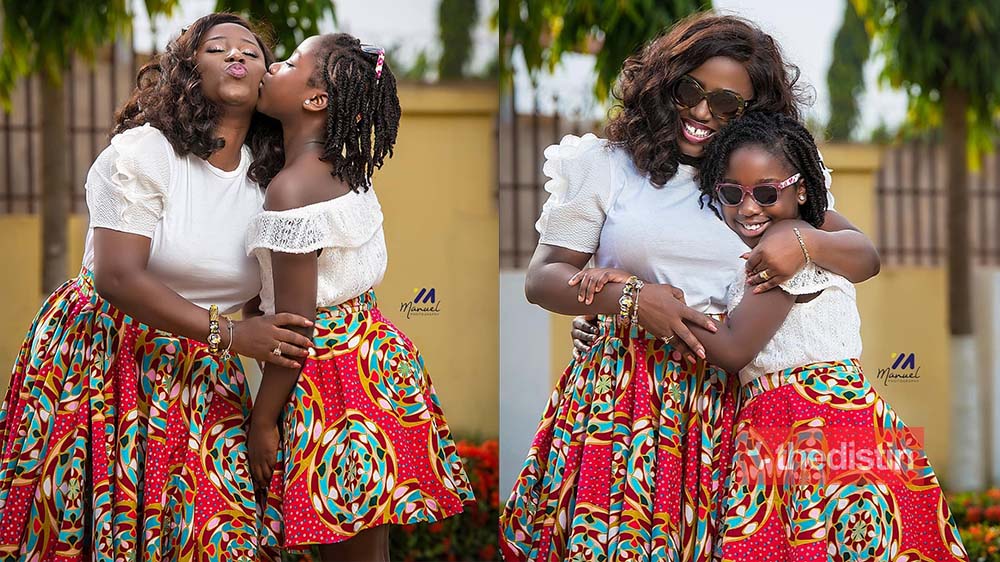 Diana Hamilton Twins With Her Beautiful Daughter In African Print (Photos)
