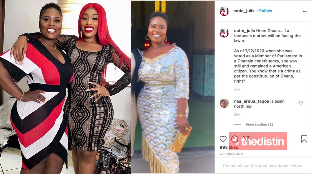 Dorcas Toffey: Fantana’s Mom To Lose Her Parliamentary Seat For Allegedly Being An American Citizen (Photo)