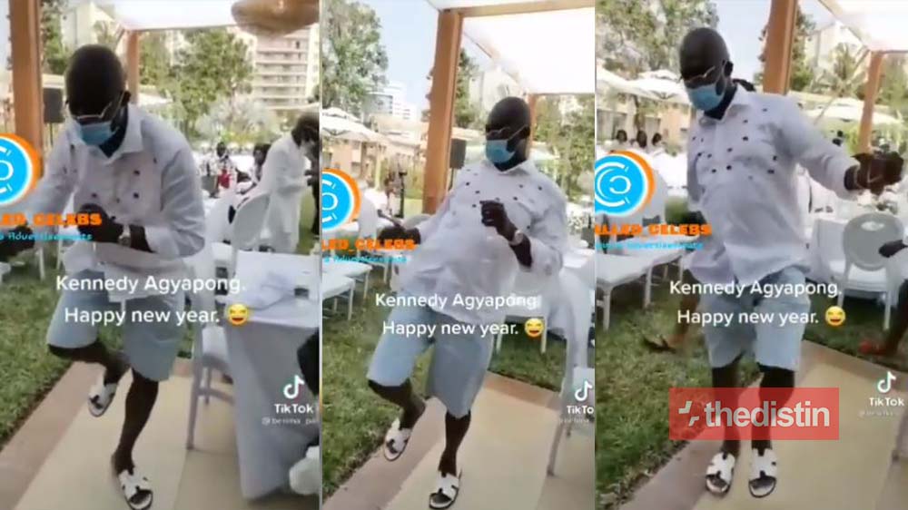 Kennedy Agyapong Shows His 'Chinese' Dance Moves At A Party, People Laugh At Him (Video)