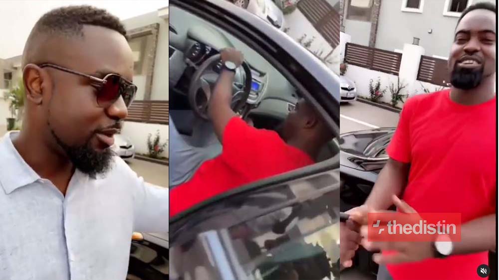 Sarkodie Surprises Lookalike With A Brand New Car (Video)