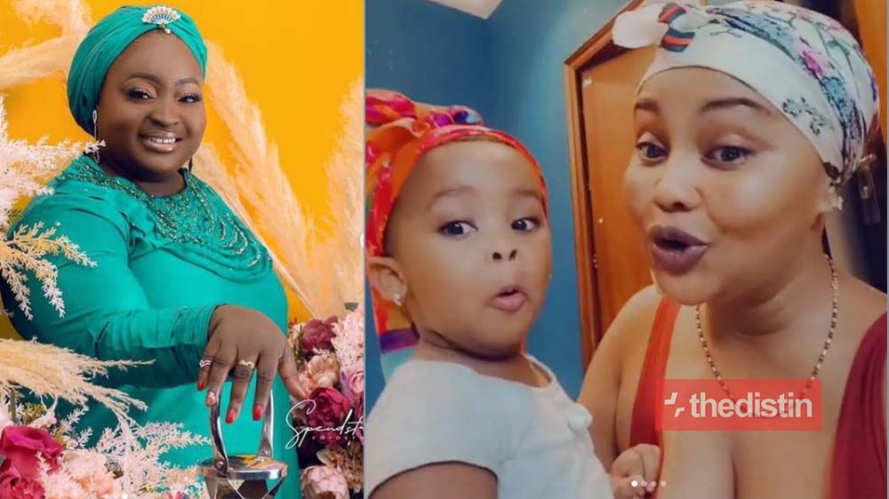 See How Mcbrown And Her Daughter Baby Maxin Celebrate Roselyn Ngissah On Her Birthday (Video+Photos)