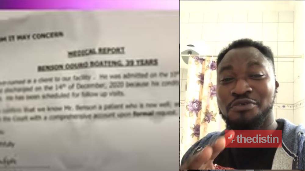 Funny Face Shares His Mental Health Result From Accra Psychiatry Department After Court Order Following His Arrest (Video)
