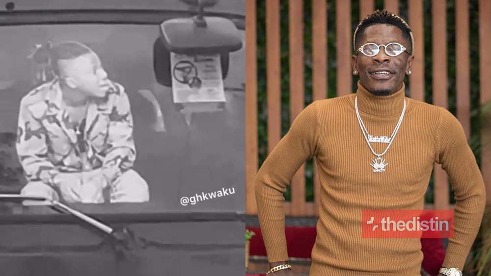 Hilarious Video Of Shatta Wale Acting Crazy As He Talks To Stonebwoy's Image Goes Viral | Watch