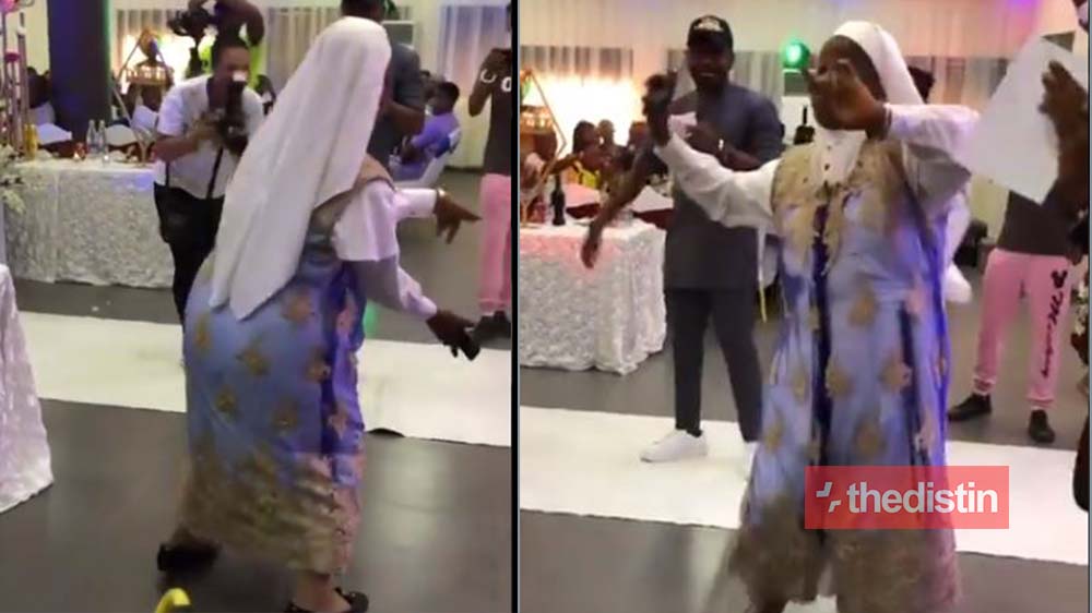 Roman Sister Shows Off Her Dance Moves On Timaya's Song At A Party, Nigerians React (Video)