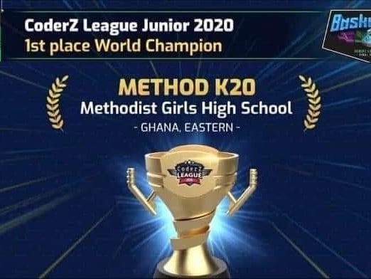 The Methodist Girls Senior High School (MEGHIS) in the Eastern Region has for the second time won the World Robotics and Coding Competition.