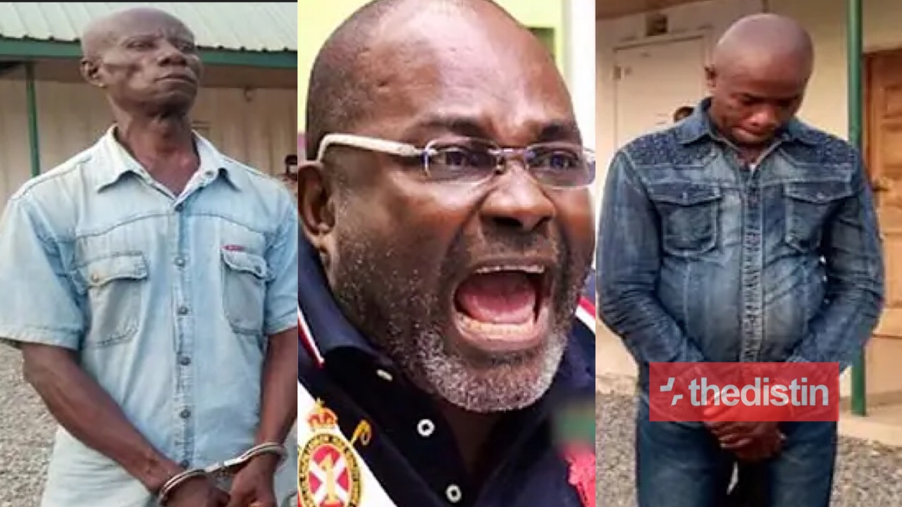 Angry Kennedy Agyapong Slaps Assin Fraudsters Arrested By lmmigration After Defrauding A Canadian Of Ghc600,000