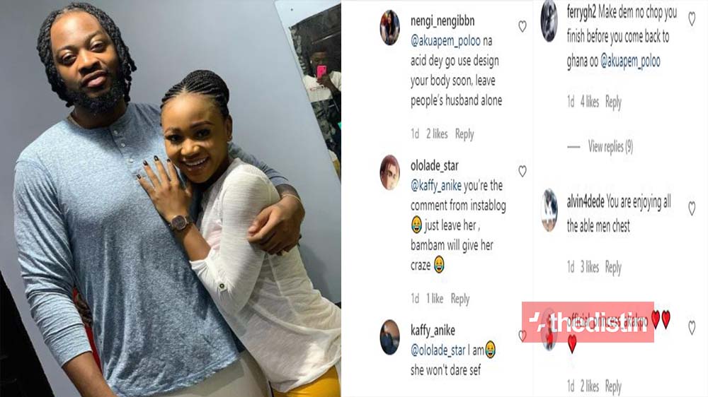 Actress Akuapem Poloo Dragged On Social Media For Admiring The Lips Of Nigerian Married Musician Teddy-A (Photo)