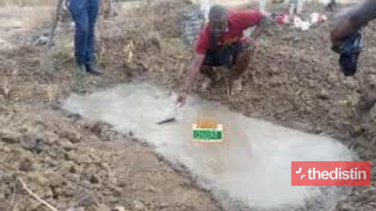 Apam Drowning: Families Cover Graves With Concrete