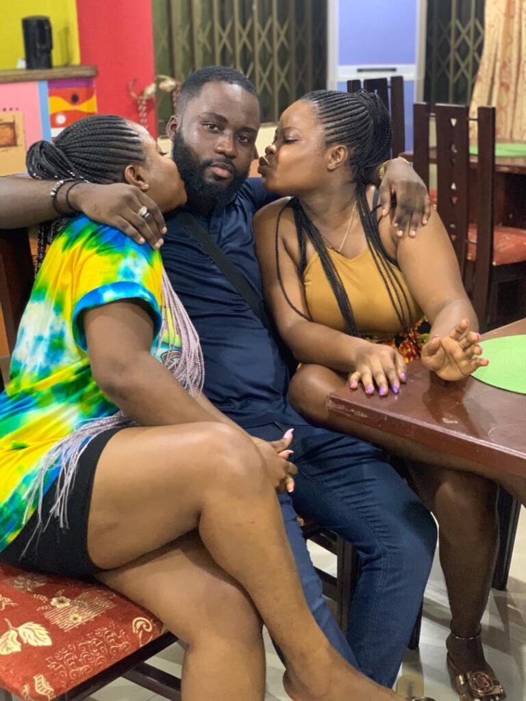 He is a woman!zer! Pictures of Raymond of DateRush chilling with other ladies surfaces online.