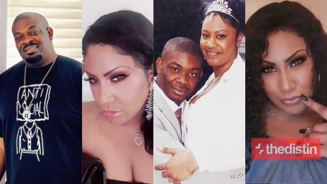 Don Jazzy and ex-wife Michelle Jackson