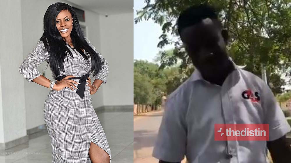 Nana Aba Anamoah Offers Job To Security Man Who Has Passion And Talent In Radio Presenting (Video)