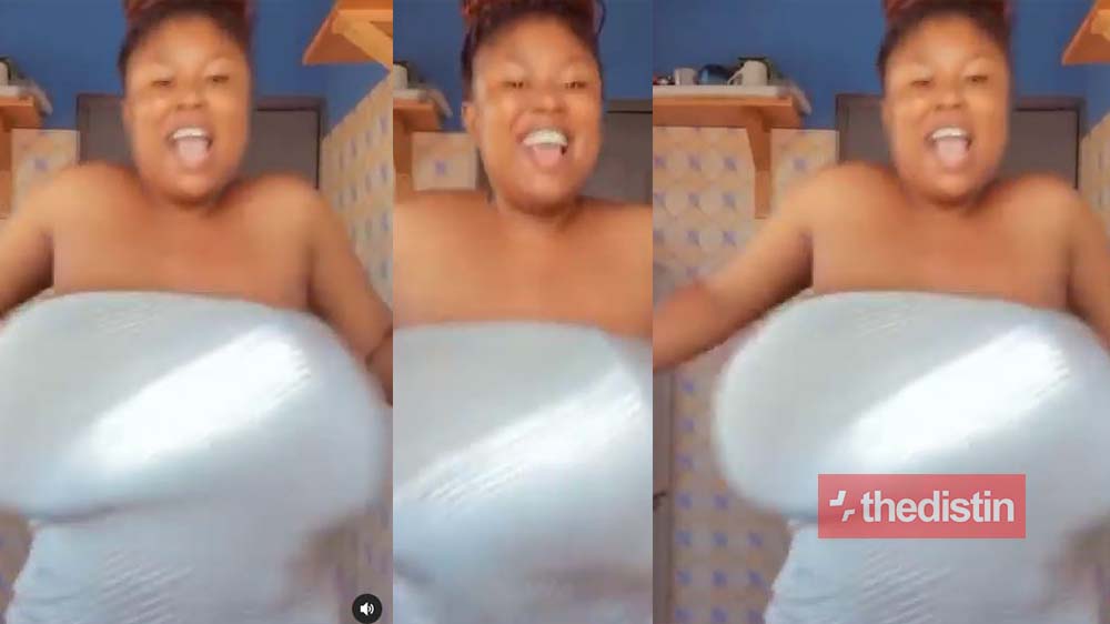 Queen Paticia Sets Social Media On Fire With Her Big Bre.ast As She Jams To "Good Mood" By Keche (Video)