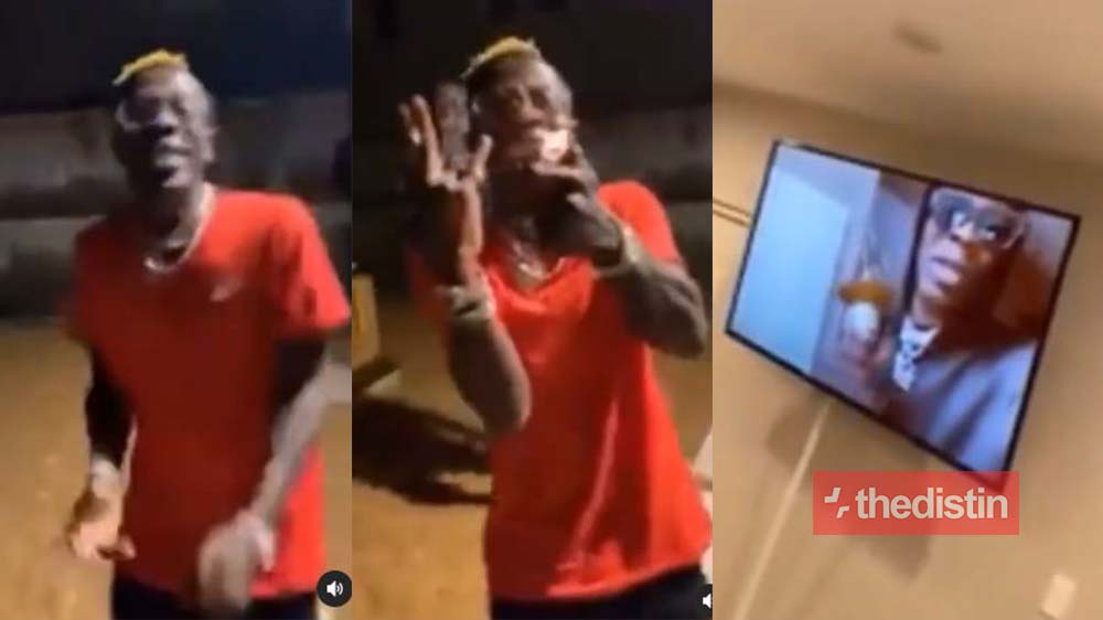 Shatta Wale Wins Virtual Entertainer Of The Year At IRAWMA, See How He Celebrates It (Video)