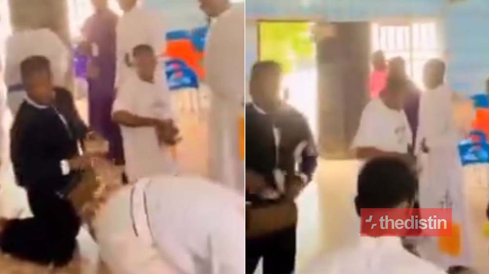 Video Of Two Young Boys Spraying Money In Church Goes Viral, See The Pastor's Reaction