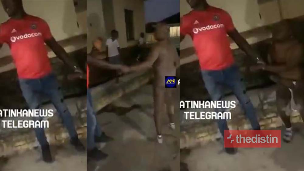 See How This Man Was Beaten After He Was Caught Cheating With Another Man’s Wife (Video)