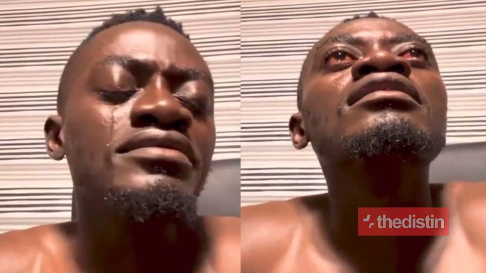 Video Of Lilwin Crying While Jamming To Black Sherif's "1st Sermon" Song Gets Netizens Emotional (Video)