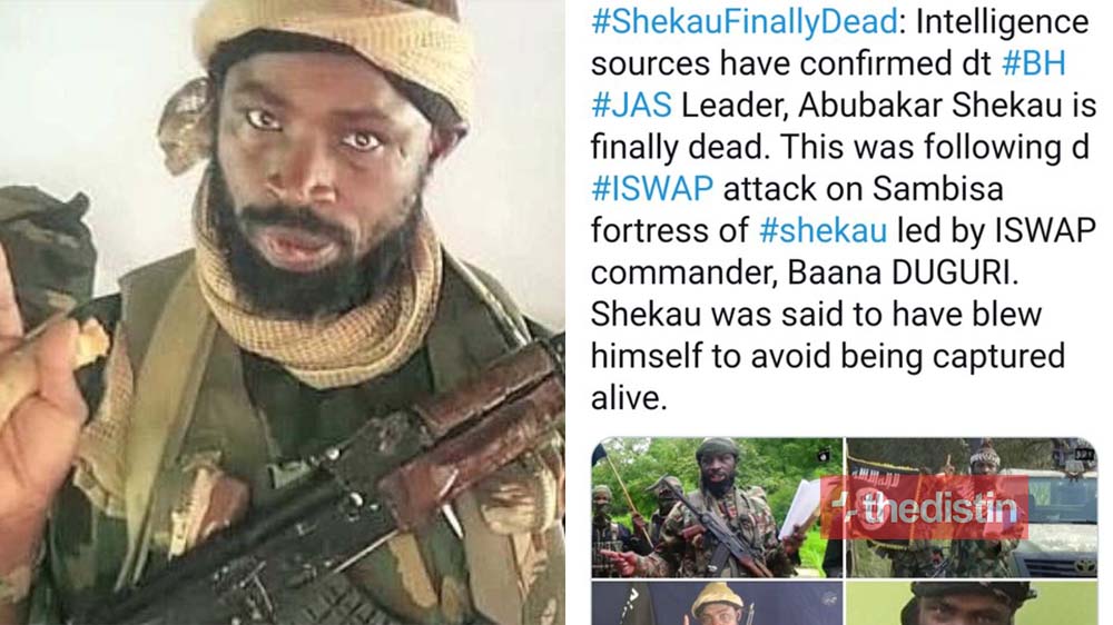 Just In: Boko Haram Leader Abubakar Shekau Commits Suicide During ISWAP Attack (Photo)