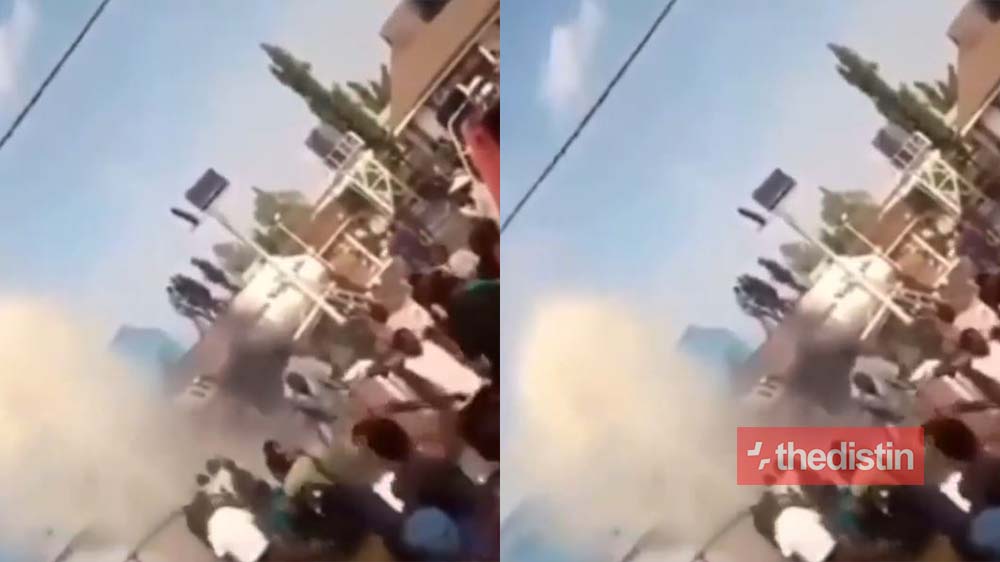 Sad: 75 People Hospitalized After A Petrol Tanker Explosion In Nigeria (Video)