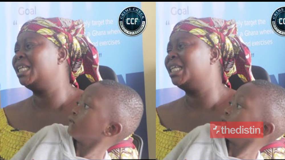 Pure Water Seller In Tears As Her 6-year-old Son With A Hole In The Heart Receives Over GHc52,000 For Surgery (Video)