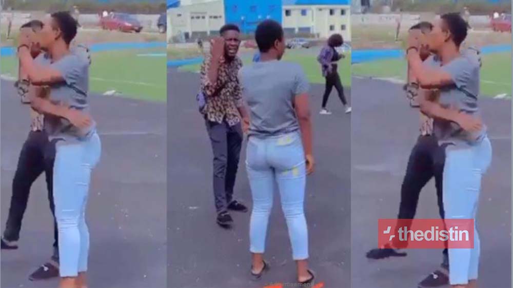 See How This Girl Slapped His Boyfriend After Telling Her Their 'Relationship Is Over' (Video)