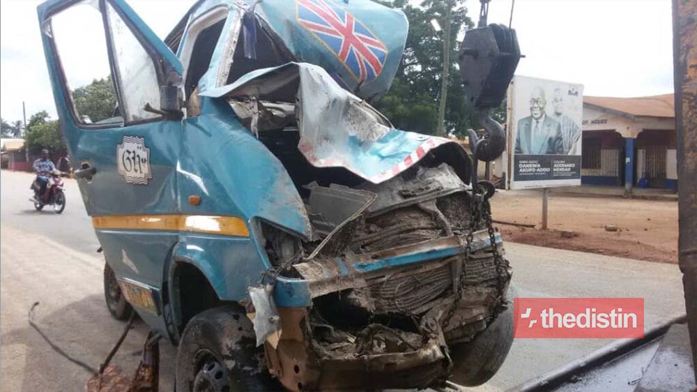 Sad: Eight People Dead In A Gory Accident At Afigya Kwabre In The Ashanti Region (Photos)
