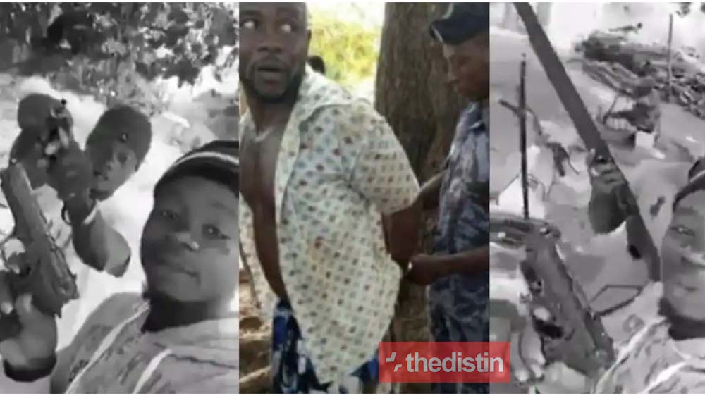 3 Young Men Who Were Seen Showing Off Guns In Viral Video Arrested In Kumasi (Video)