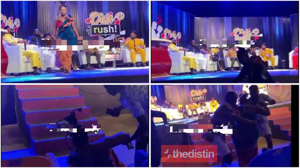 Watch The Moment Ruth Of Date Rush Fell On Stage At The Reunion (Video)