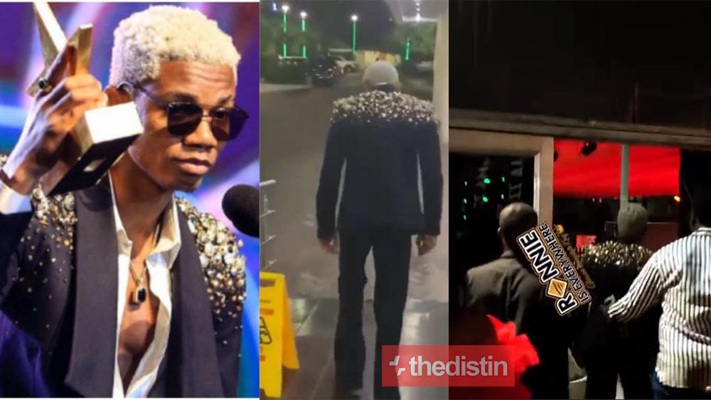 Watch The Moment Disappointed KiDi Walked Out Of VGMA Auditorium After Diana Hamilton Was Declared The Artiste Of The Year