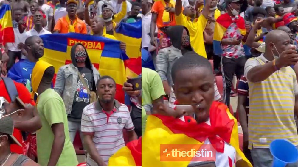 Fans Of Hearts Of Oak In High Spirit At The Accra Sports Stadium Ahead Of Match Against Asante Kotoko (Video)