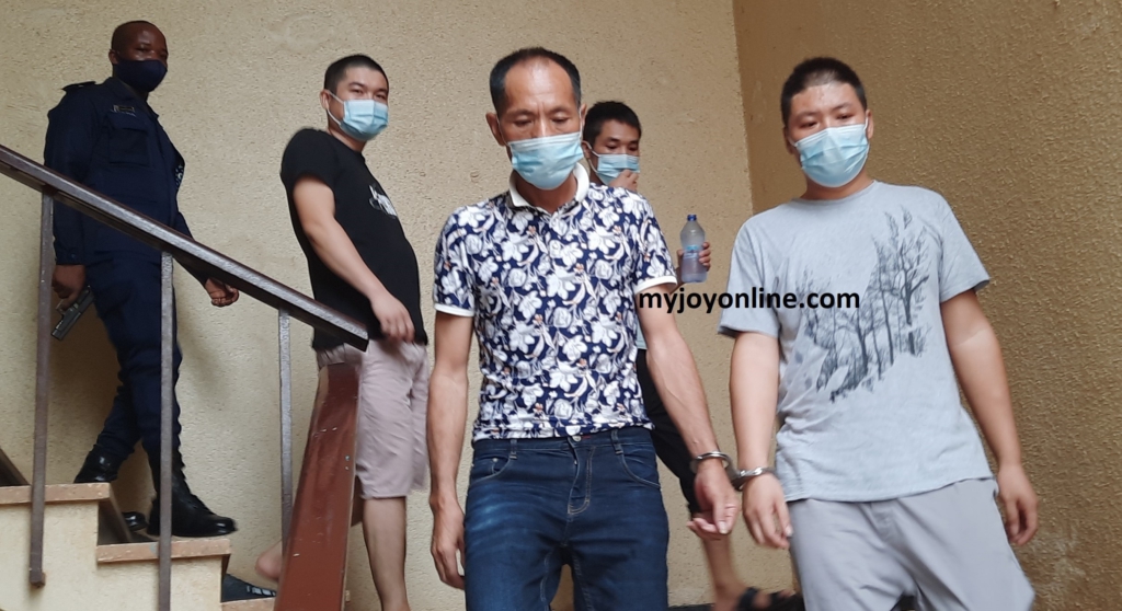 Court Orders Deportation Of 4 Chinese Nationals Involved In Illegal Mining On Land Reserved For Educational Purposes (Photos)