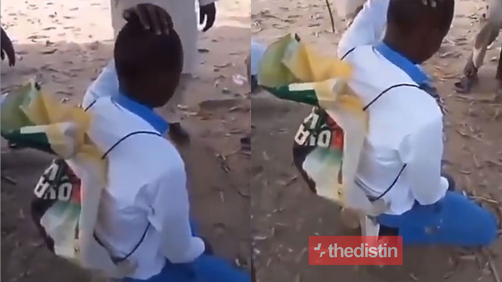 Video Of Teachers Mocking A Student For Using Rice Sack As School Bag Goes Viral, Netizens React