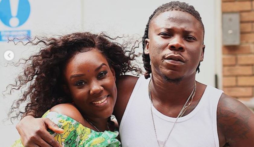 Stonebwoy and his wife, Dr. Louisa Ansong have two children