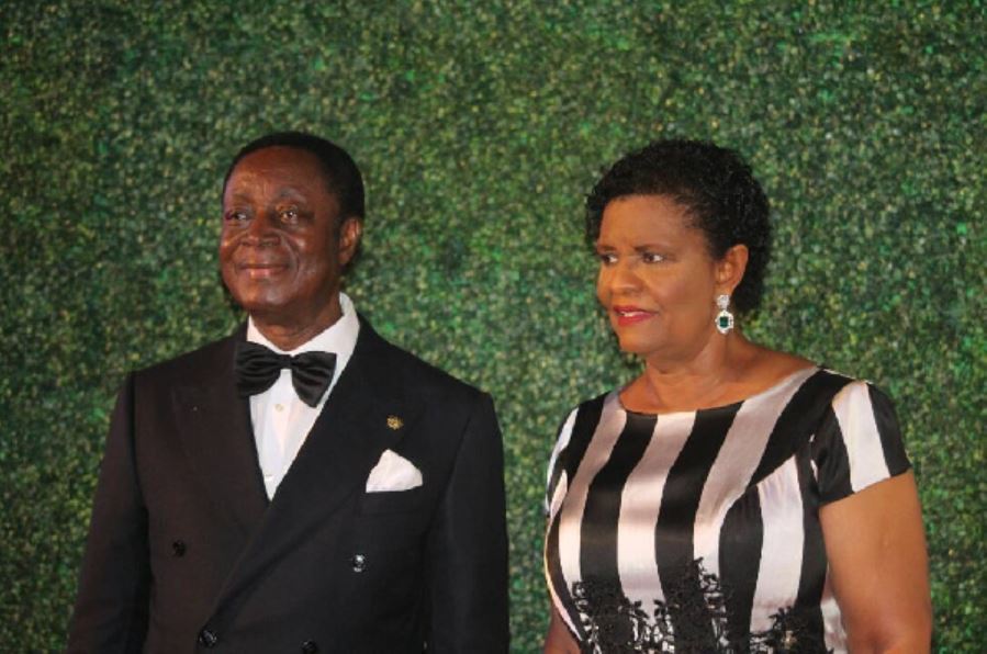 Dr. Duffour and his wife, Nana Akosuah Fosuah
