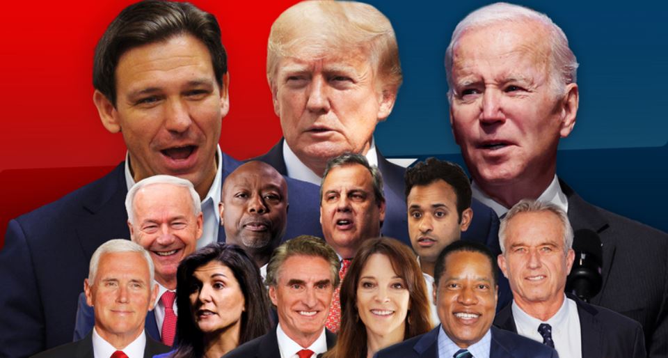 US Presidents Candidates So Far 