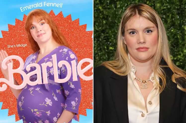 Emerald Fennell in the Barbie movie