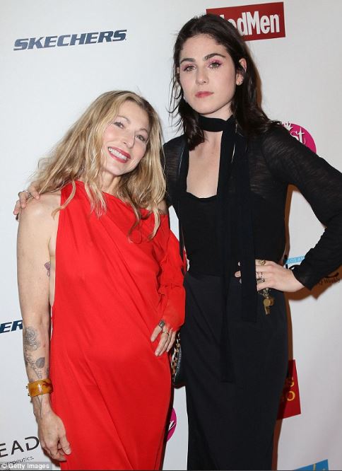 Tatum O'Neal with her daughter, Emily. 
