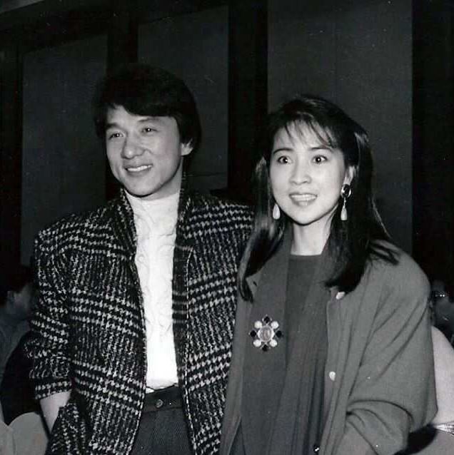 Jackie Chan and his wife Joan Lin
