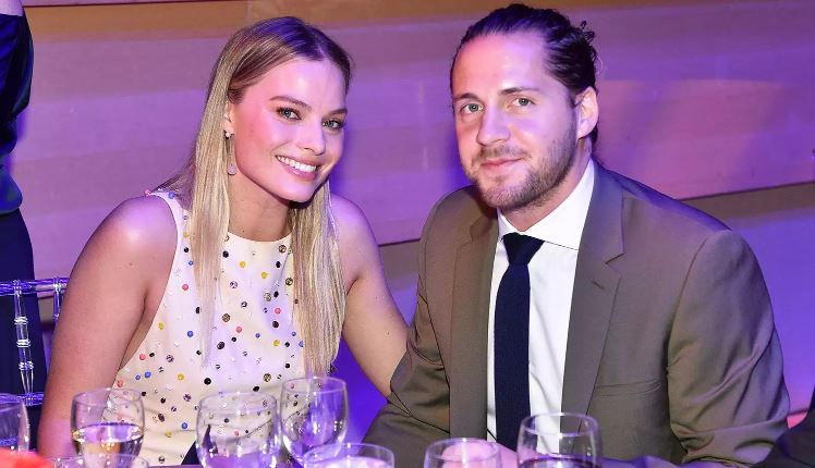 Margot Robbie and Tom Ackerley attend 2017 Time 100 Gala at Jazz at Lincoln Center on April 25, 2017 in New York City