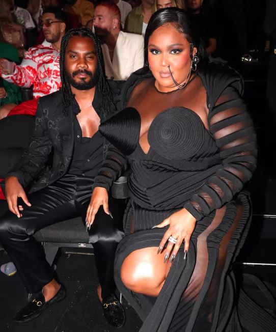 Myke Wright and Lizzo at the MTV VMAs in August. PHOTO: JOHNNY NUNEZ/GETTY