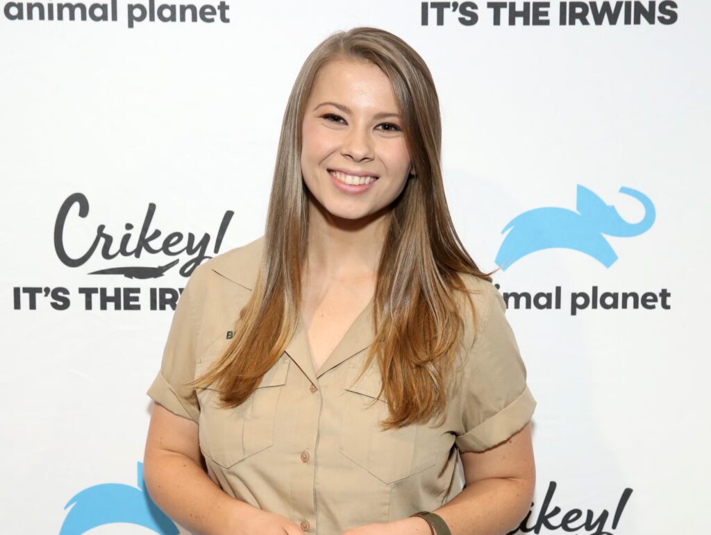 Bindi Irwin, the daughter of late Zoologist, Steve Irwin gained for appearing in her dad's show The Crocodile Hunter. Image Source: Getty