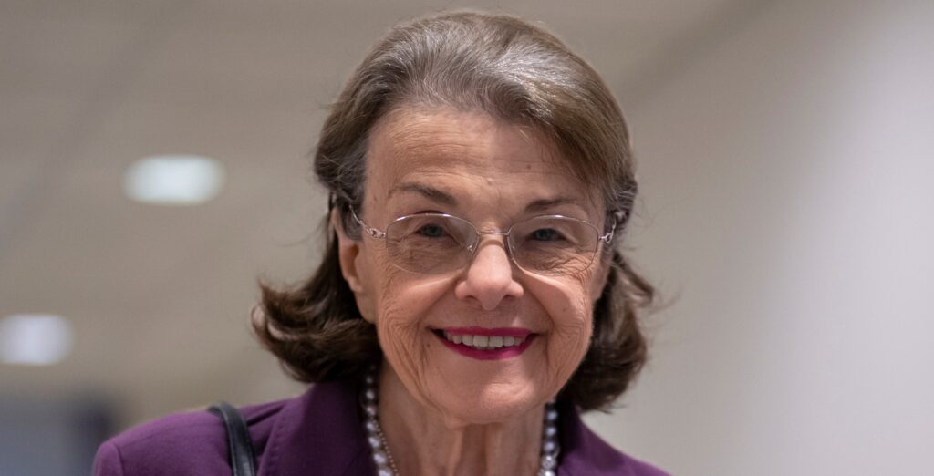 Late Senator Dianne Feinstein was a mother of one and had a daughter named Katherine Anne. Image Source: Getty