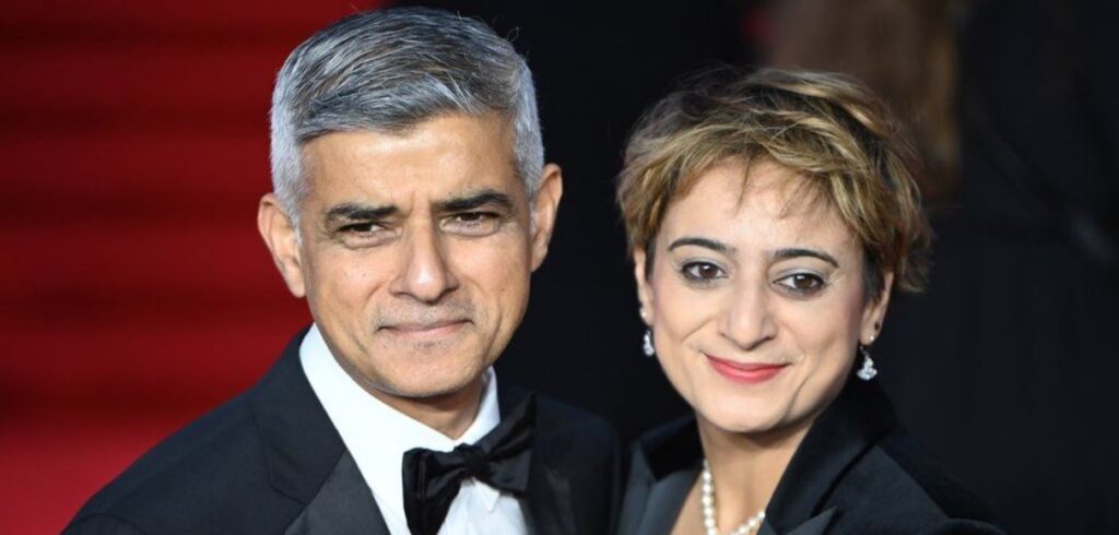 Sadiq Khan married his wife when he 24 years and they've started together for decades. Image Source: Getty